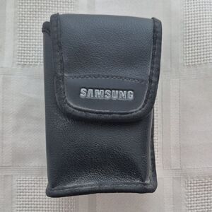 Samsung Black Leather Camera Case